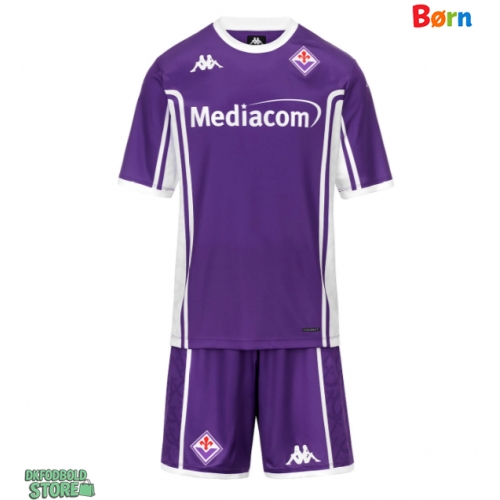 Fiorentina Moise Kean #20 Replika Babytøj Hjemmebanesæt Børn 2025-26 Kortærmet (+ Korte bukser)